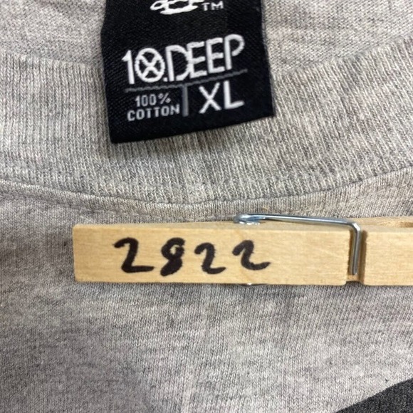 Live Larger 10.Deep NYC Tee Thrifted Vintage Style Size XL - Picture 9 of 9